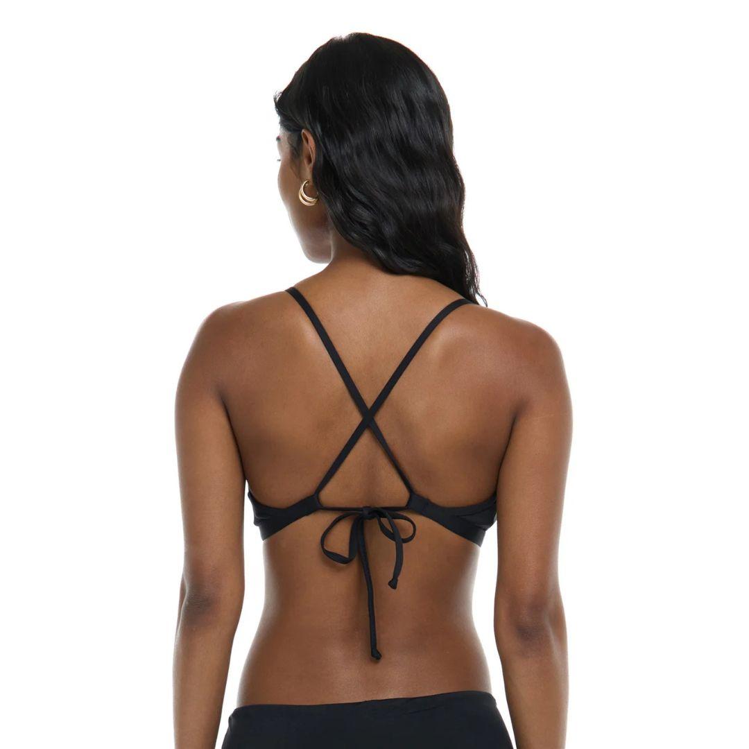 Skye Solids Jayme D Cup Bikini Top